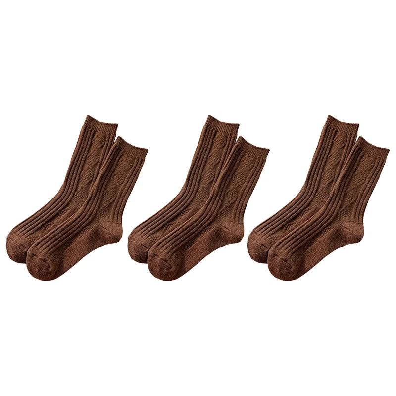Luxurious Cashmere Wool Blend Socks