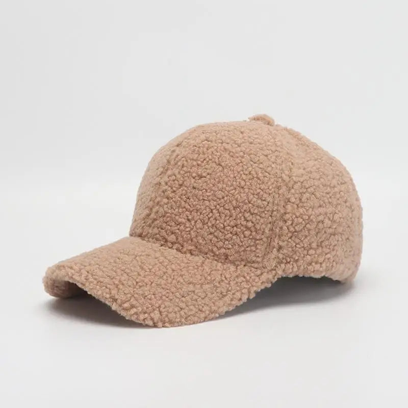 Autumn Plush Baseball Cap