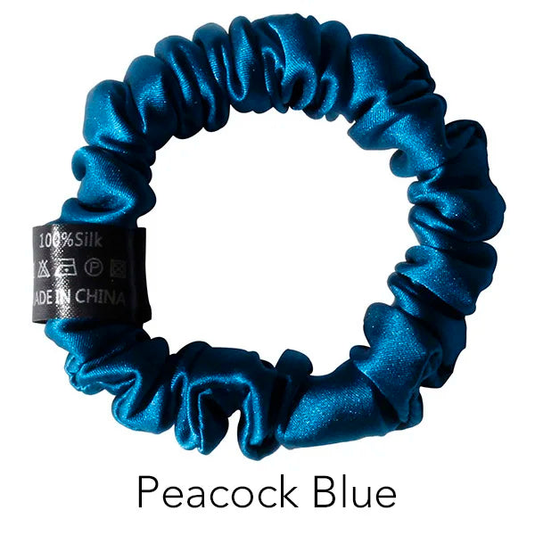 100% Pure Mulberry Silk Scrunchies Hair Ties