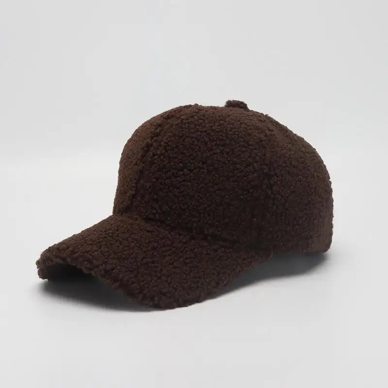 Autumn Plush Baseball Cap