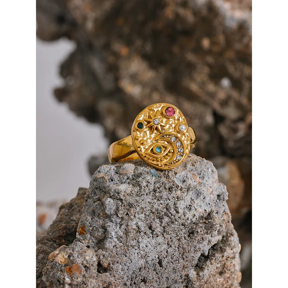 Celestial Amulet Ring