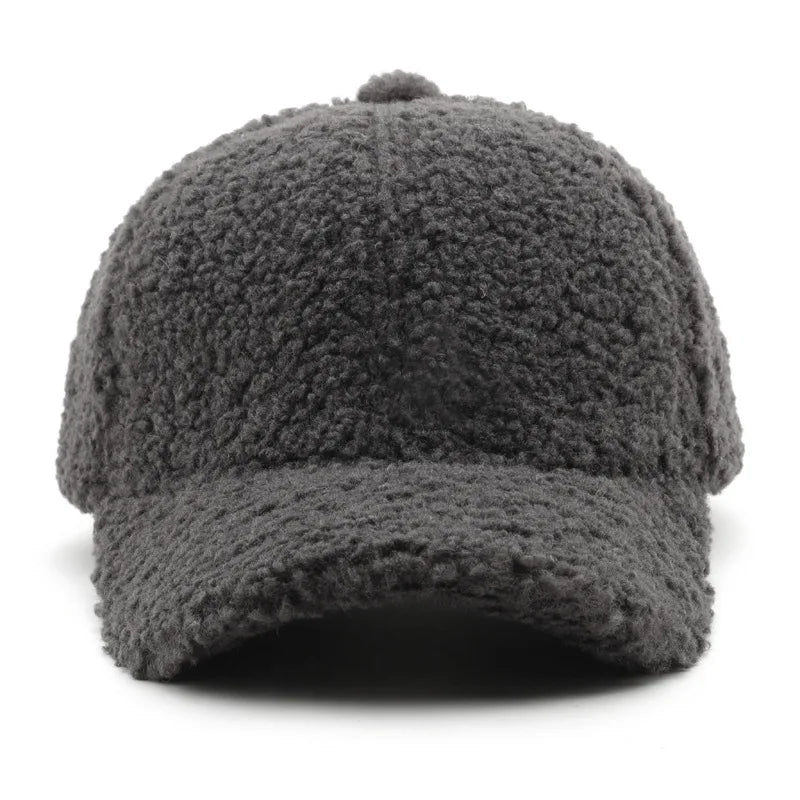Autumn Plush Baseball Cap