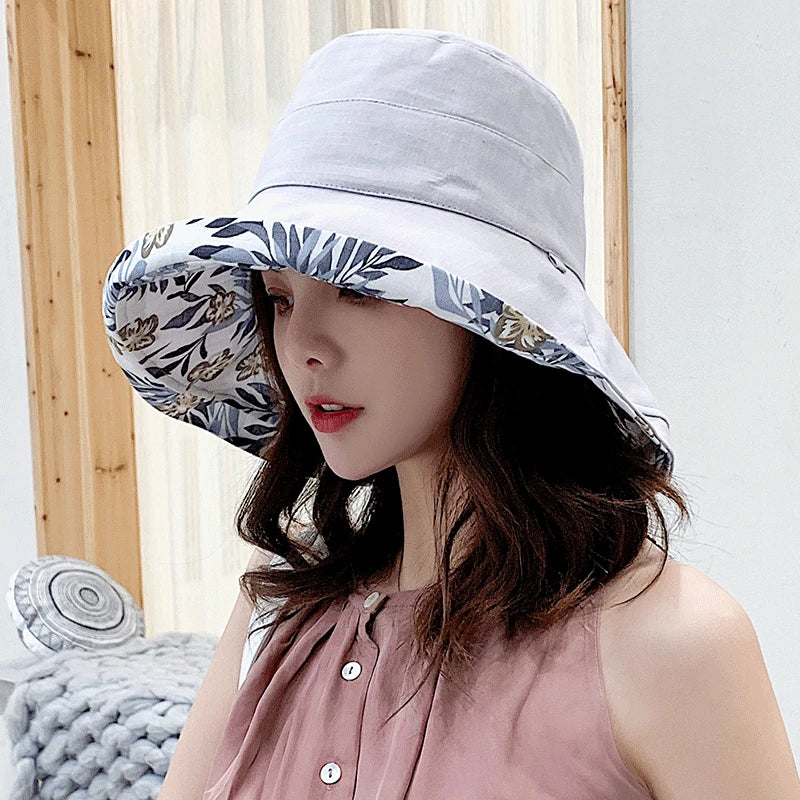 Double-Sided Panamanian Bucket Hat