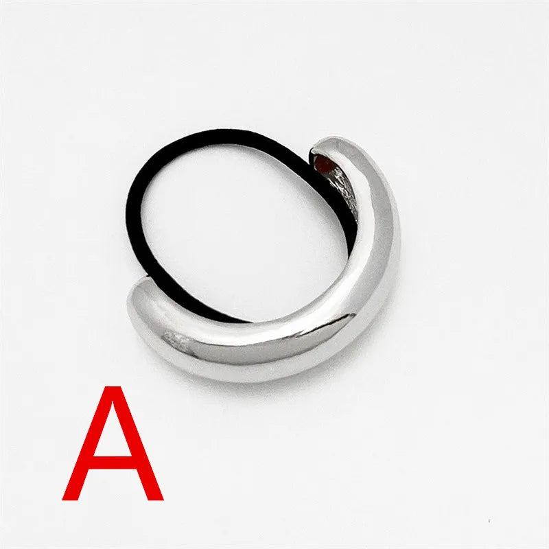 Elegant Metal Loop Style Hair Bands