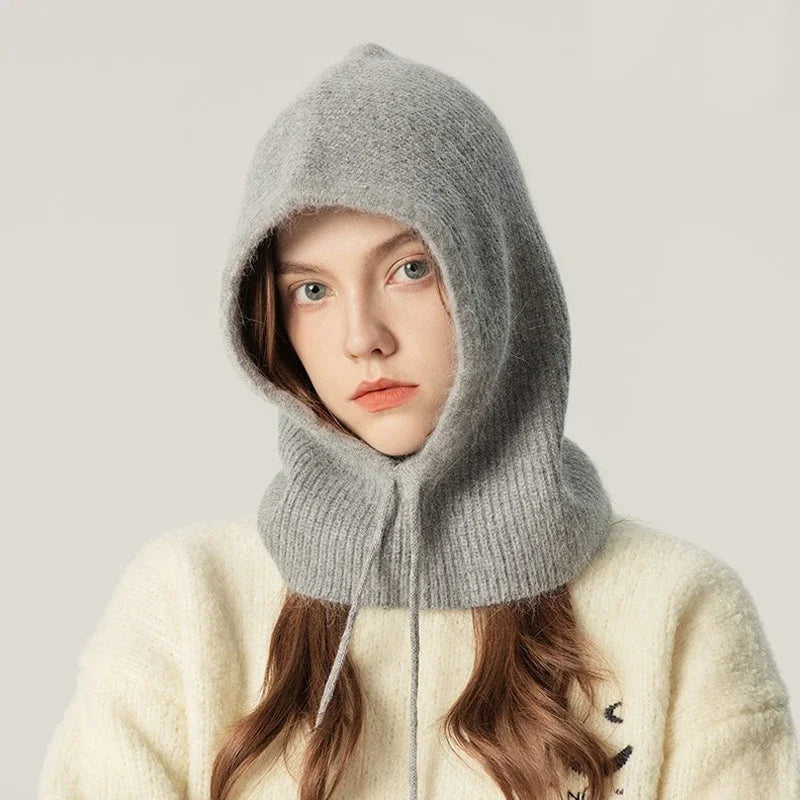 Classic Warm Knitted Balaclava Scarf