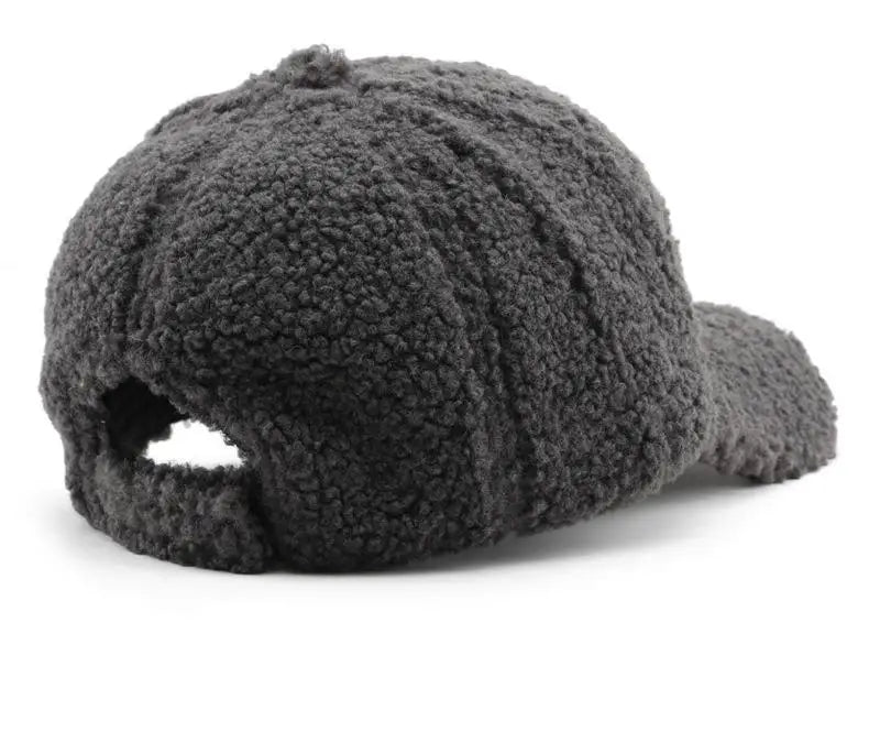 Autumn Plush Baseball Cap
