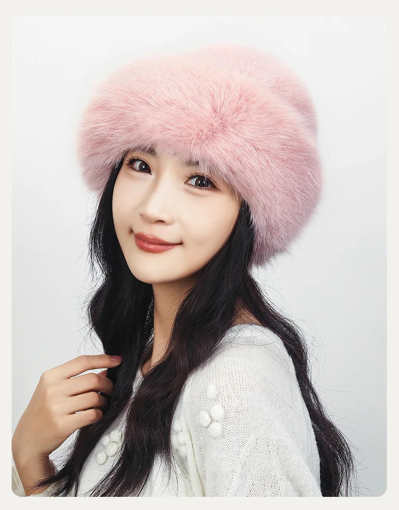 Mongolian Plush Fisherman Fur Hat