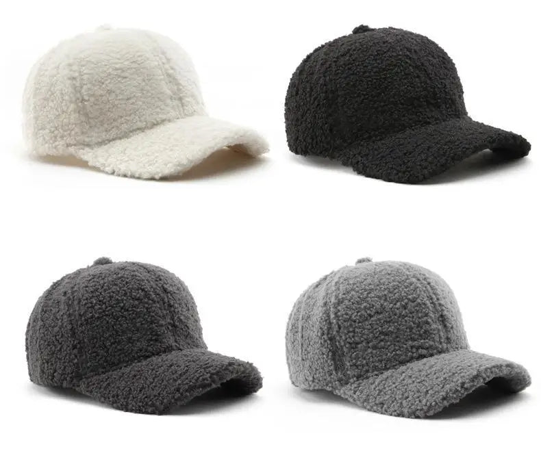 Autumn Plush Baseball Cap