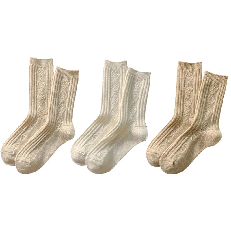 Luxurious Cashmere Wool Blend Socks