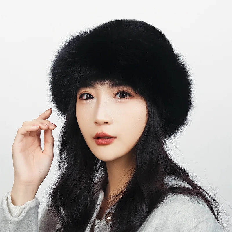 Mongolian Plush Fisherman Fur Hat