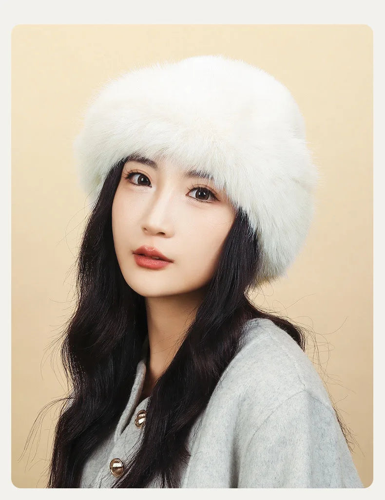 Mongolian Plush Fisherman Fur Hat