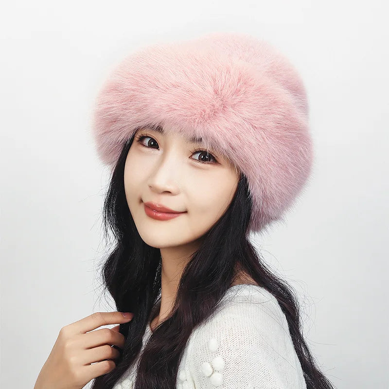 Mongolian Plush Fisherman Fur Hat