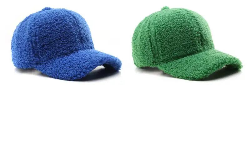 Autumn Plush Baseball Cap