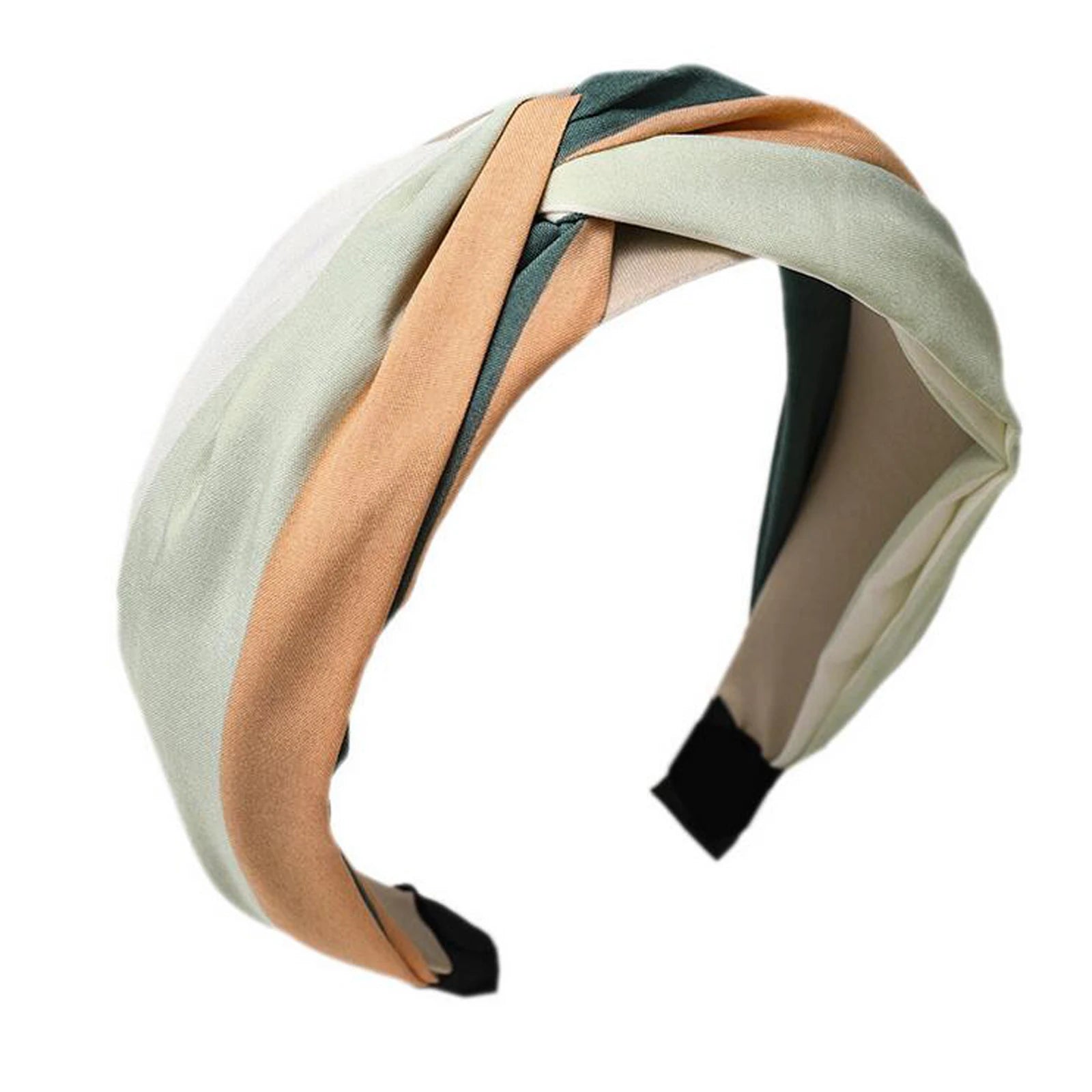 Classic Striped Cross Knot Turban Headband