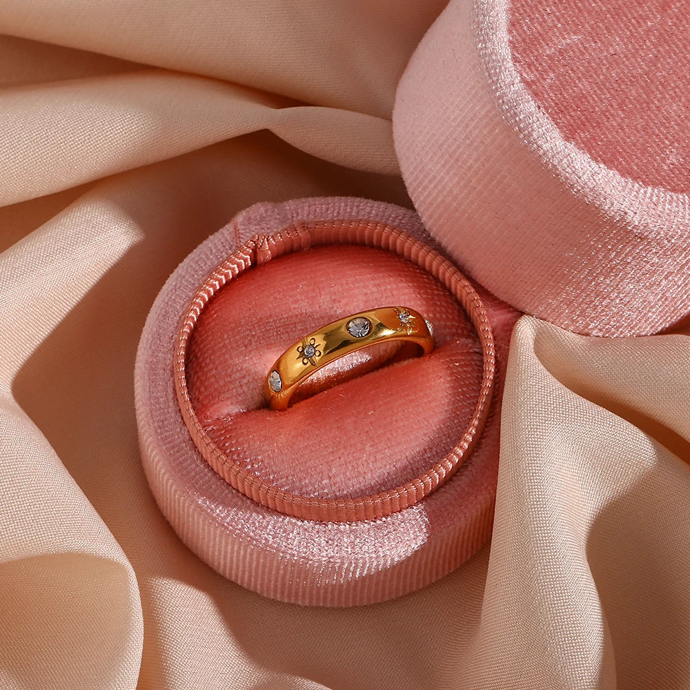 EternaZircon & Pearl Ring
