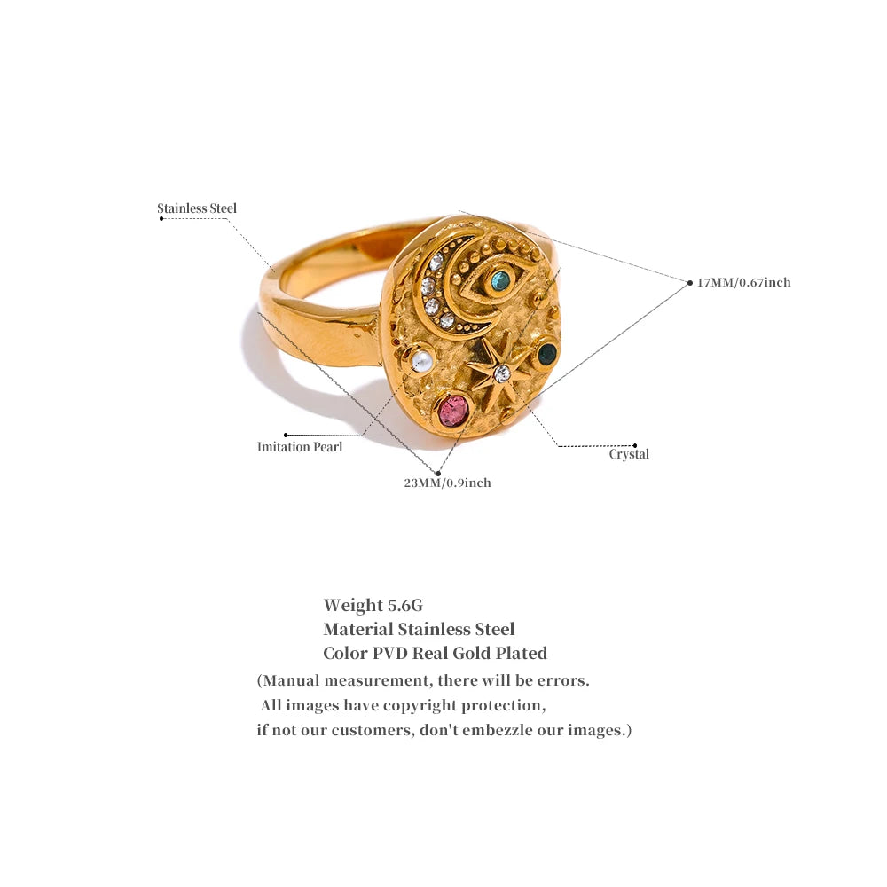 Celestial Amulet Ring