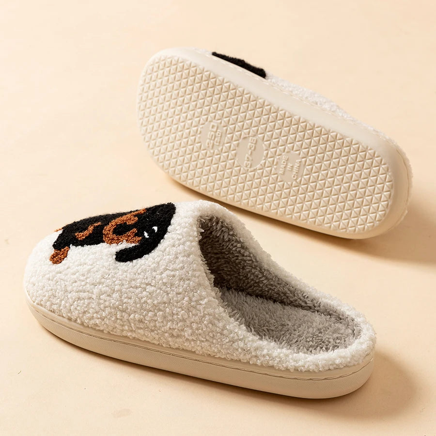Cute Dachshund Dog Indoor Cozy Slippers