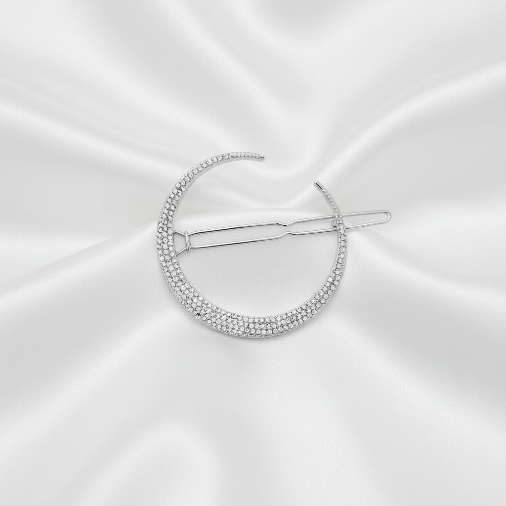 Celestia Star & Moon Crystal Hair Clips