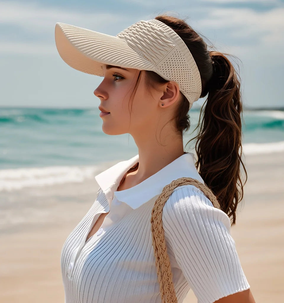 Adjustable Anti-UV Sun Visor Hat
